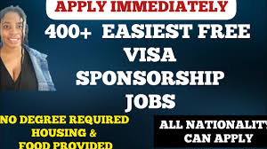 Free Sponsorship Visa With No Educational Qualification